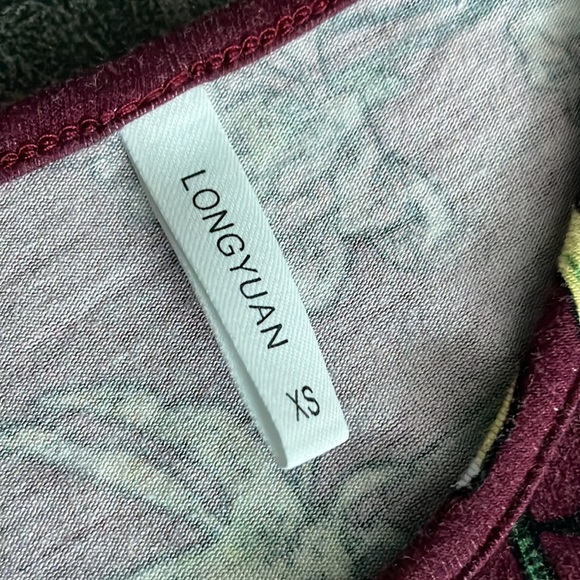 Long Sleeve Casual T Shirt Flowy Swing Dress with Pockets - Picture 6 of 11